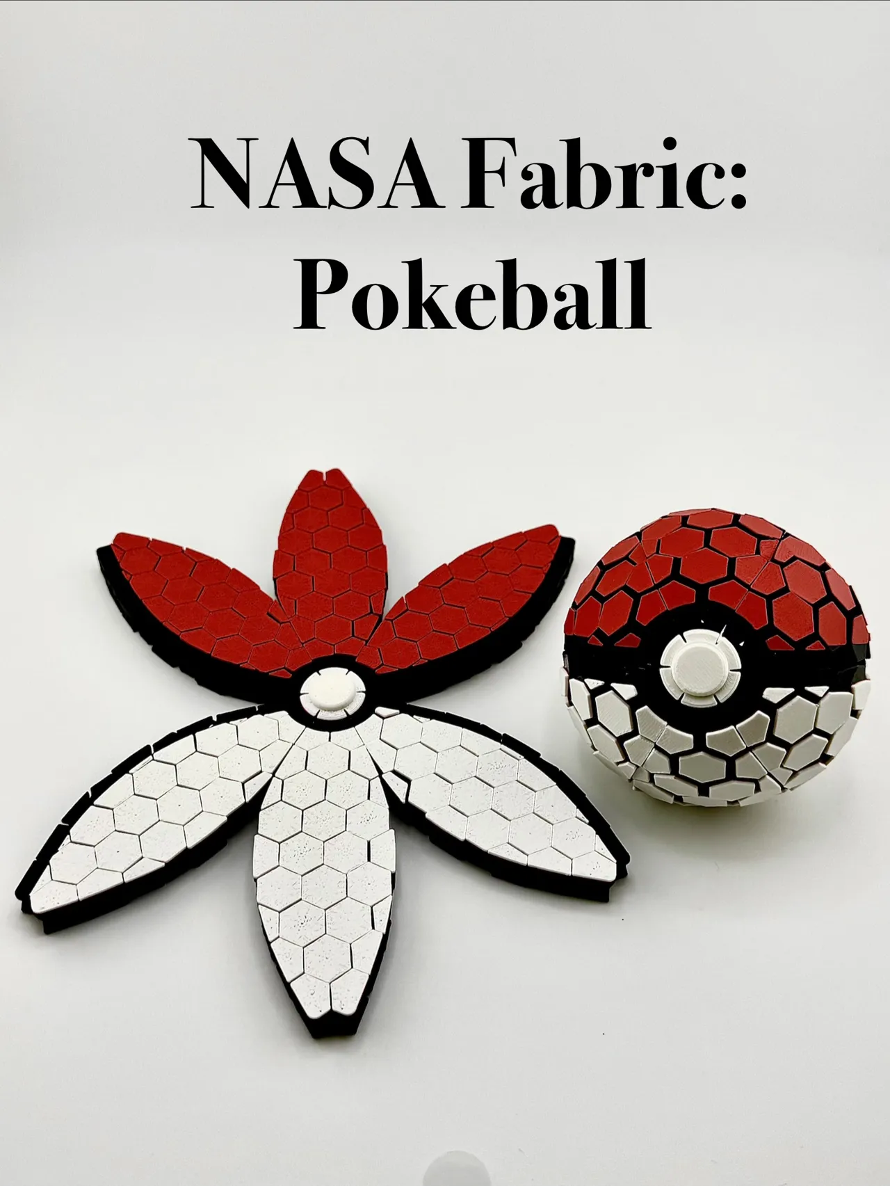 NASA Fabric: Pokeball (No AMS Needed) view 2