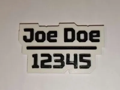 DIY工位名牌 / DIY Desk Nameplate