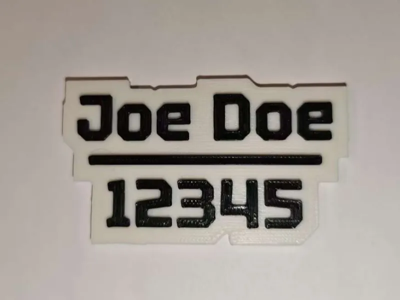 DIY工位名牌 / DIY Desk Nameplate