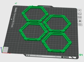 Siedler von Catan Rahmen magnetisch