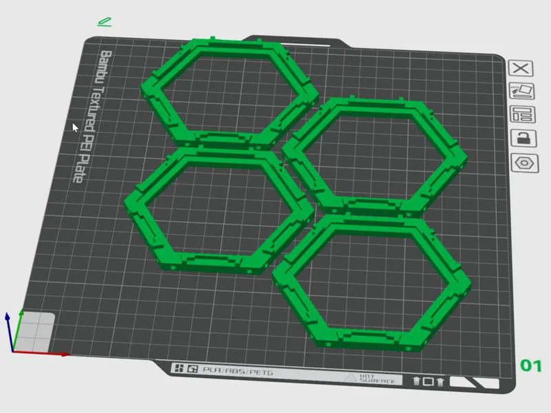 Siedler von Catan Rahmen magnetisch