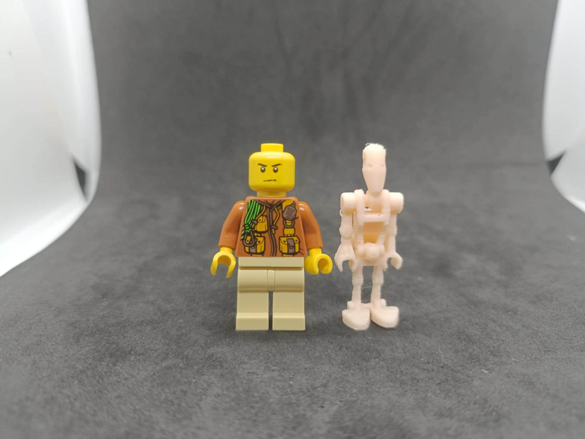 B1 Battle Droid Star Wars LEGOS Inspired Figure 