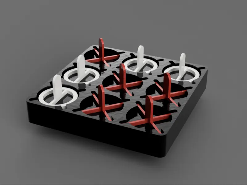3D Tic-Tac-Toe – Modern X & O Game/Kółko Krzyżyk 3