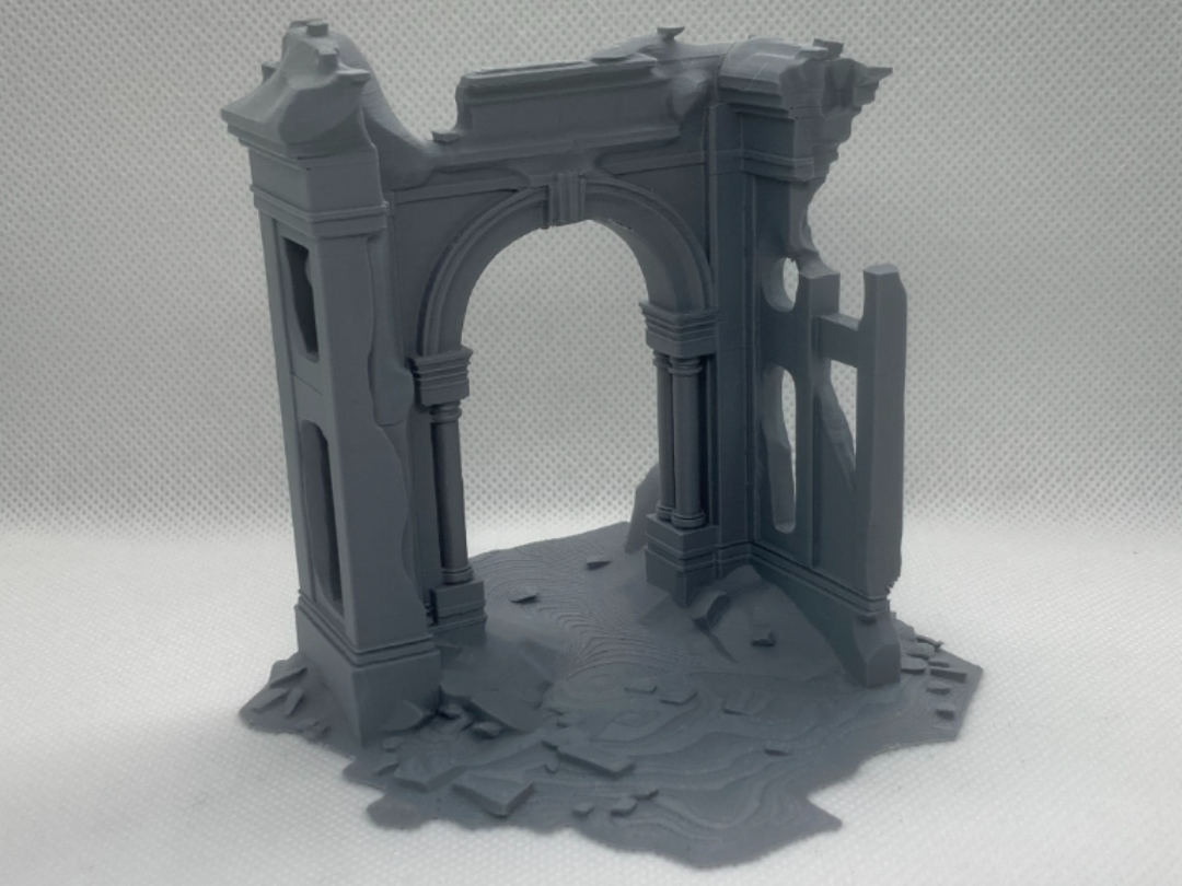 Miniature Base Arch Section - Tabletop Scenery 