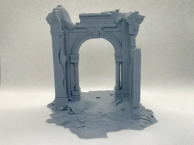 Miniature Base Arch Section - Tabletop Scenery 