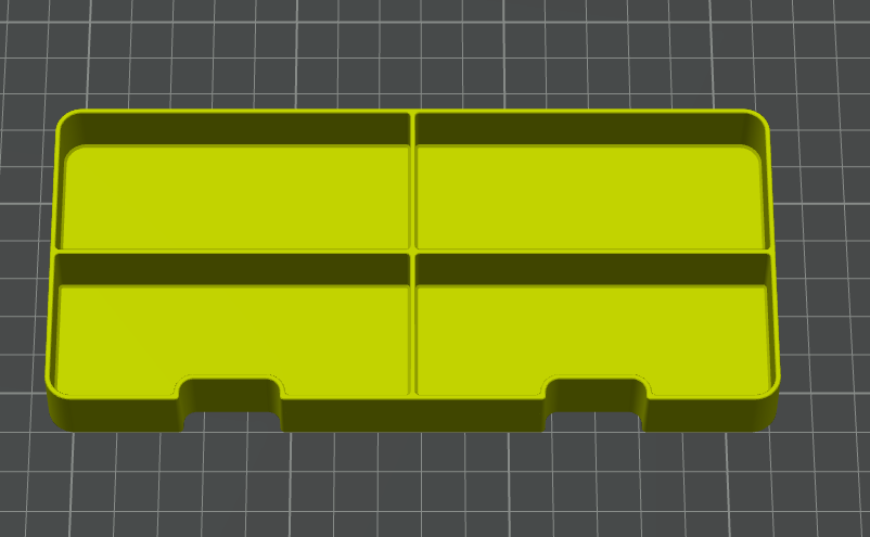 Miniatura 7 do modelo 3D 模块化一体打印弹性卡扣零件收纳盒（无需支撑无需组装无需五金）