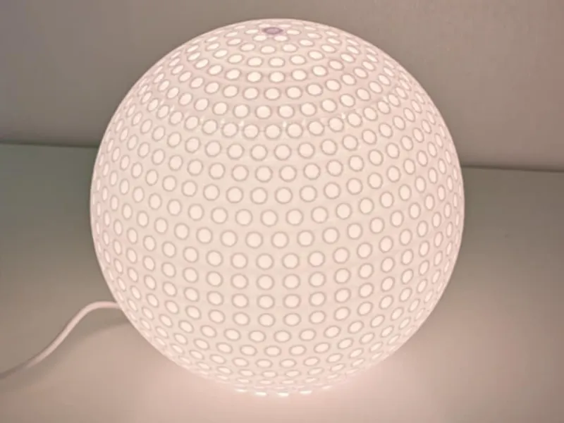 Golf ball lamp. LED Lamp Kit-001