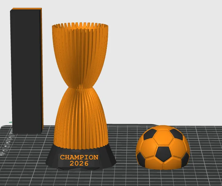 Champion 2026 Trophy – Illuminated Football Cup - Free 3D Print Model ...