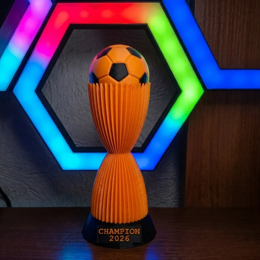 Champion 2026 Trophy – Illuminated Football Cup - Free 3D Print Model ...