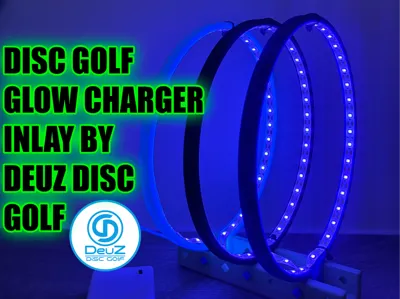Glow Charger inlay for Disc Golf Bags - Modular