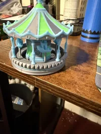 0.2mm layer, 6 walls, 25% infill Made this in to a benchy