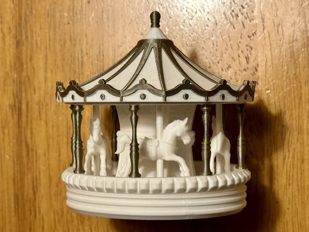 carousel / merry go round - Free 3D Print Model - MakerWorld