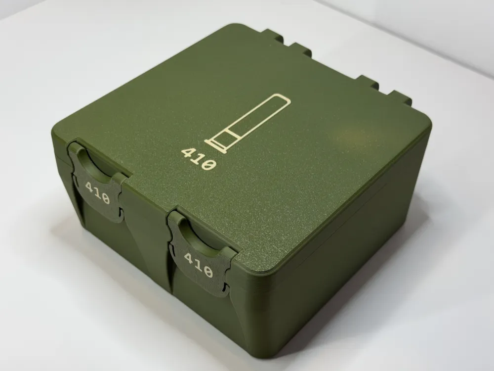 Ammo Box - .410 Gauge - 72 Shells - Free 3D Print Model - MakerWorld