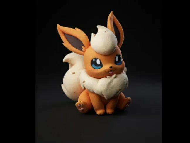 Chibi Flareon Figure