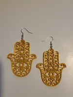 Boucles d'oreilles motif symbolique — photo 2