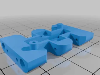 SCX24 Flat skid