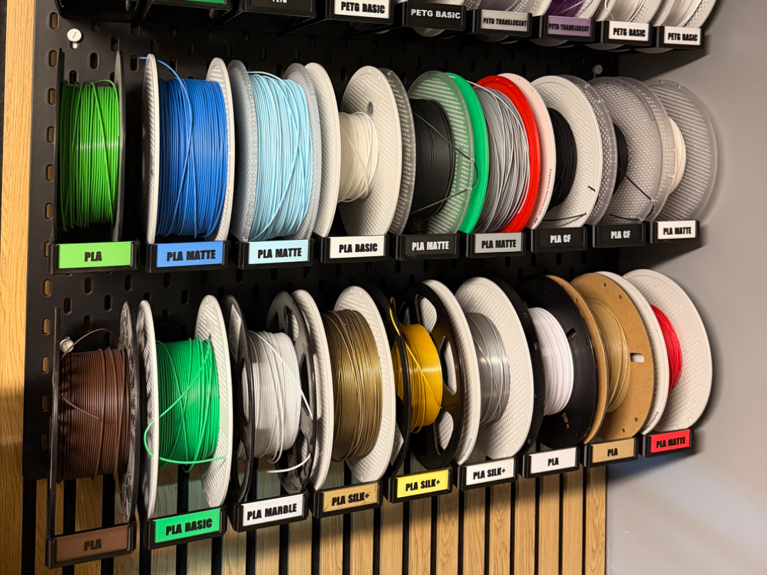 IKEA SKADIS Filament Spool Holder with Label Slot - 1