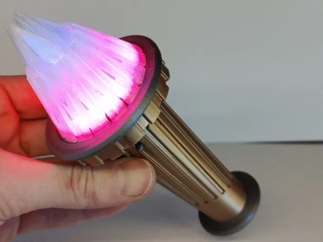 Japandi torch with Wifi control