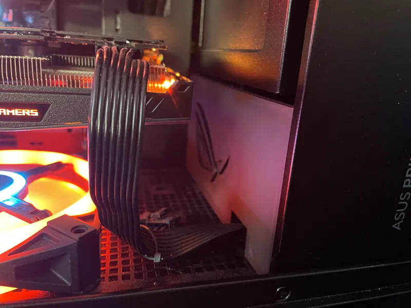 ASUS Prime AP201 PC Gehäuse PSU Netzteil Abdeckung
