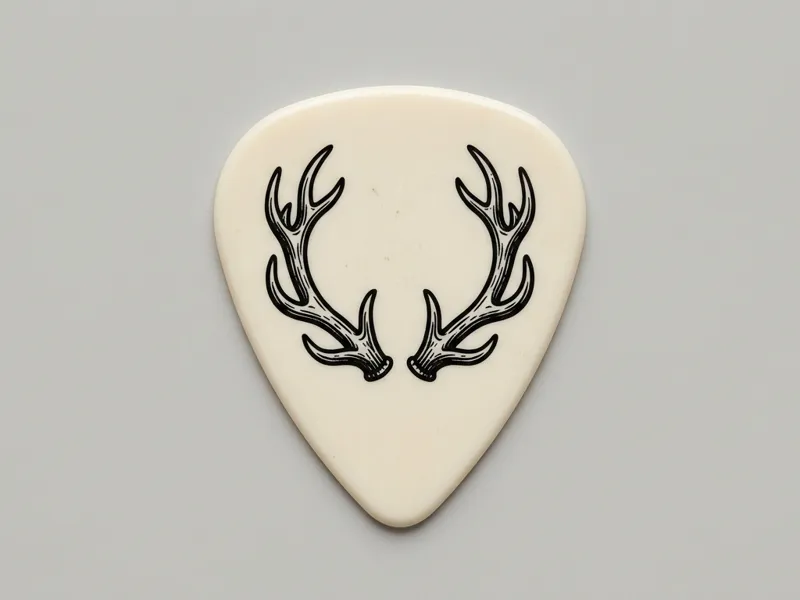 Guitarpick Deer Antler