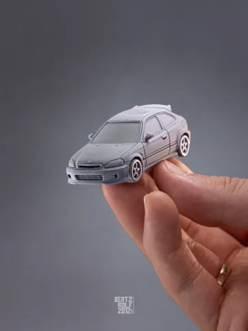 Accesorio para impresora 3D: Honda Civic EK9 Type R — vista de referencia 2
