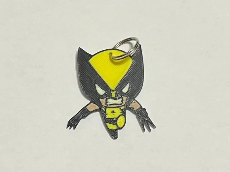 Wolverine keychain