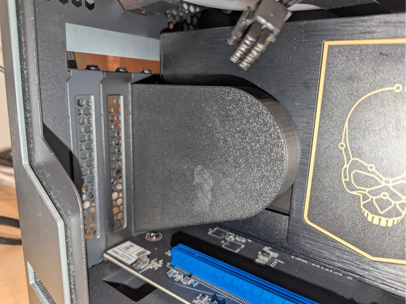 Cougar NUC 110 intake air duct & I/O board shroud