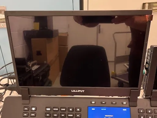 Lilliput Monitor Cradle for BMD TV studio 4K8