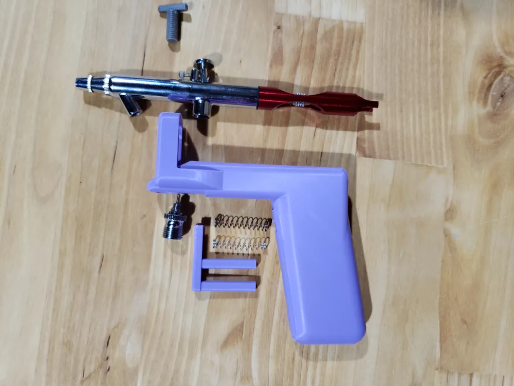 Harbor Freight Airbrush Pistol Grip by Yaup MakerWorld