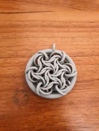 Pendentif rose mauresque — photo 2