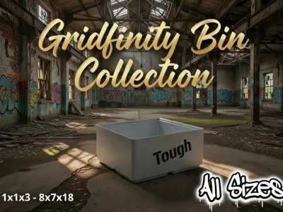 Tough Gridfinity Bin Collection