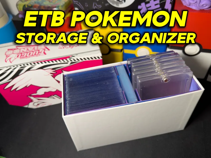 Pokémon ETB Organizer - Storage & Organizer ETB