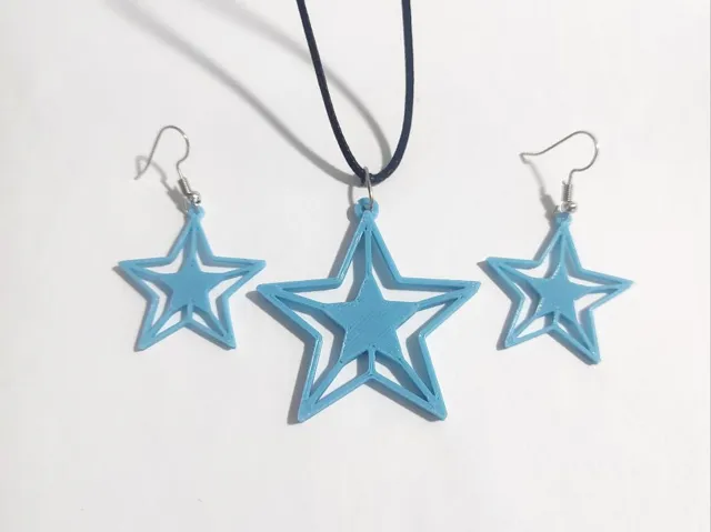 Starry Dream Earrings & Pendant