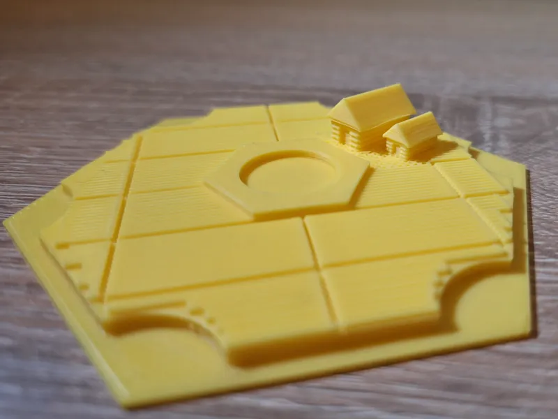 Catan Wheat Tile
