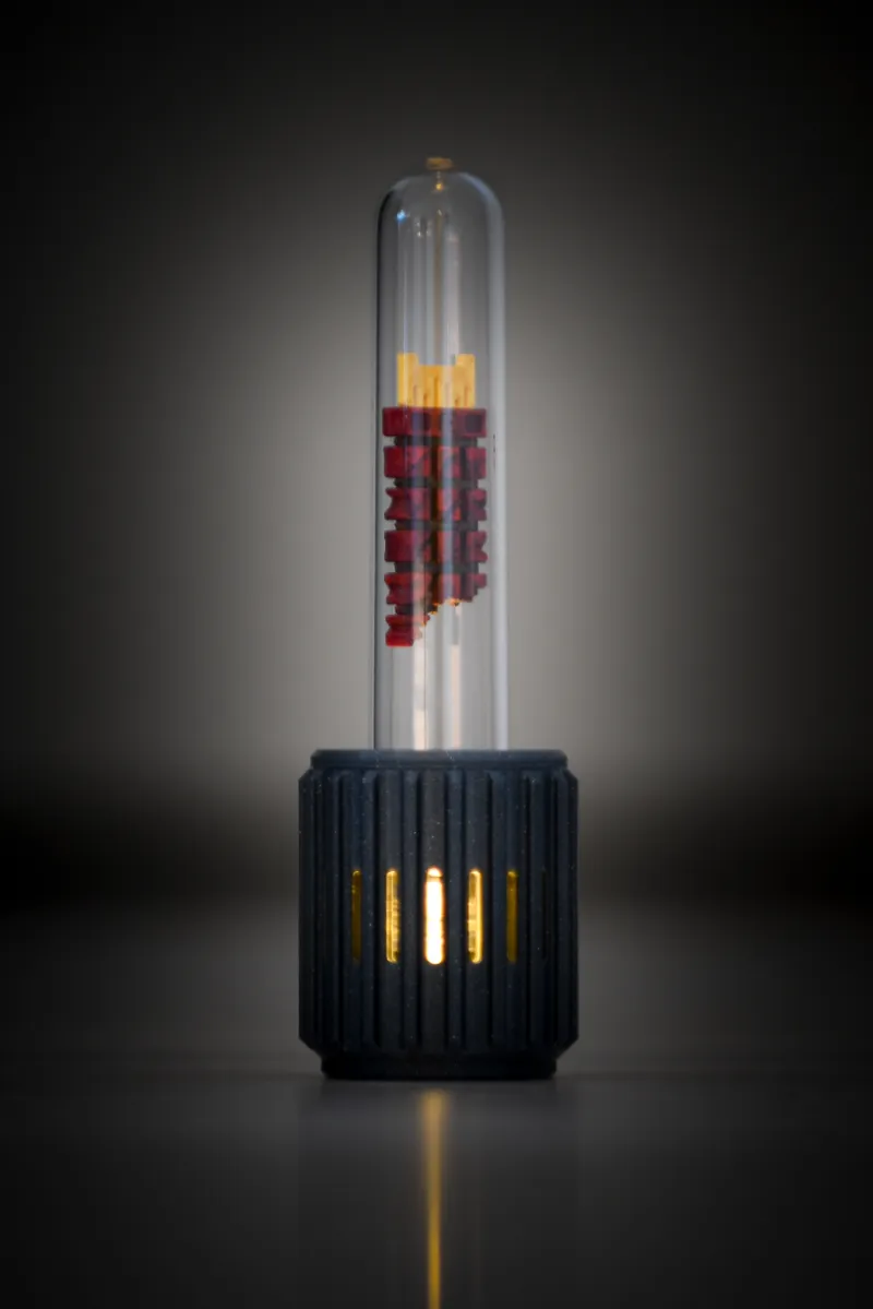 T800 CPU display tealight