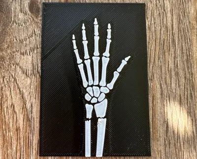 X Ray Rabbit Hand Hand X-Ray Remixed by KaBooM - MakerWorld