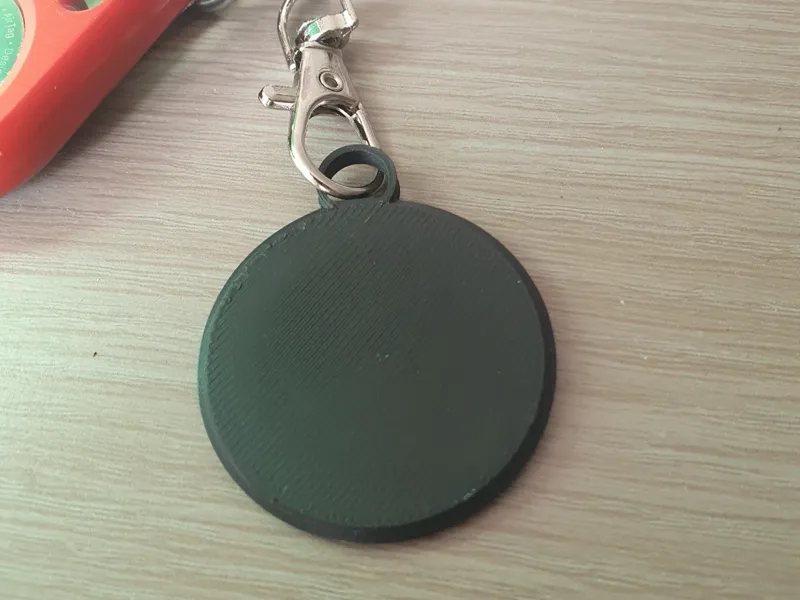 Bussines NFC Tag Custom 3D Printed NFC Keychain