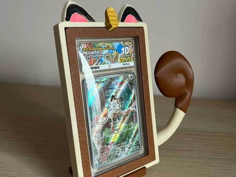 meowth card slab holder for ACE/PSA