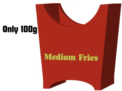 Medium Fries McDonald Pen Holder