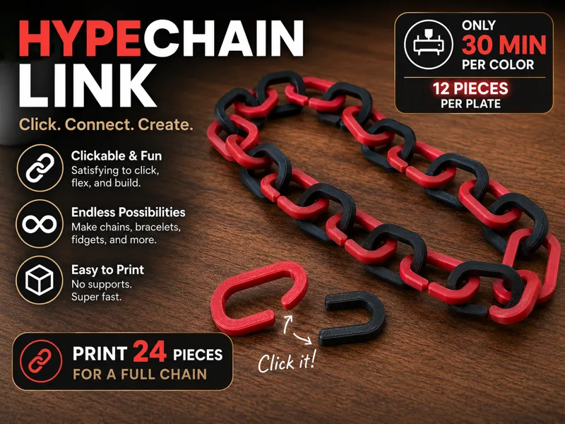 Snap Hype Chain Links - No Glue