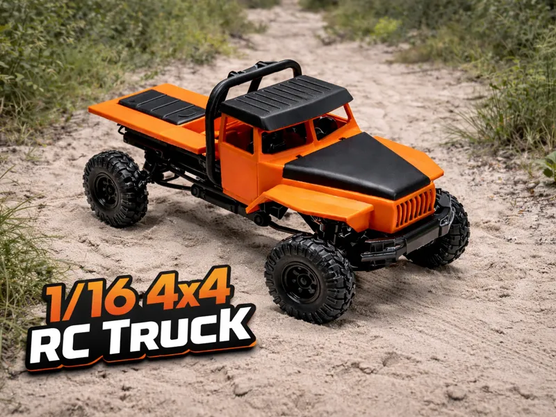 RockRacer RC Truck 4WD