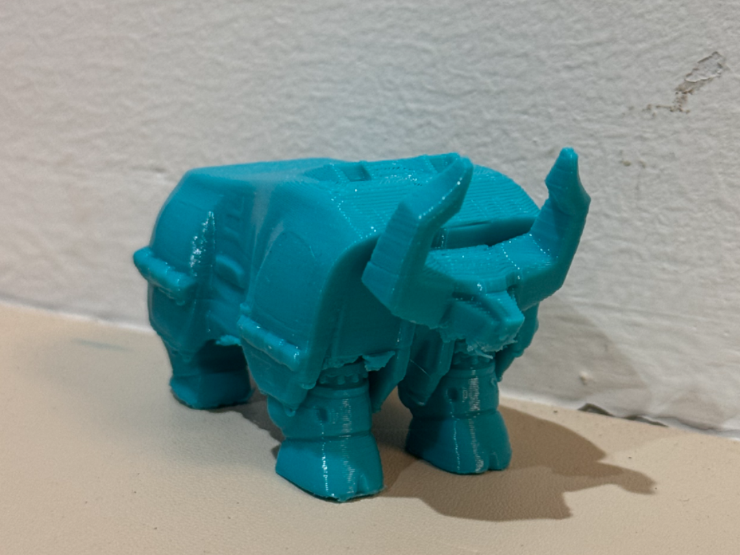 Hyakujuu Sentai Gaoranger Gao Bison Q Version - Free 3D Print