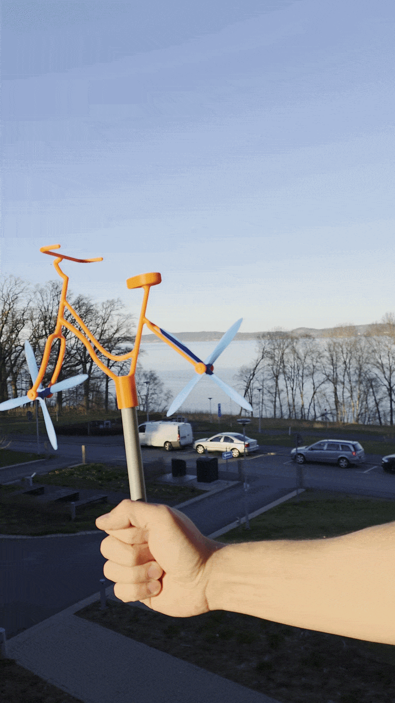 Bicycle Wind Spinner, Wind Bike