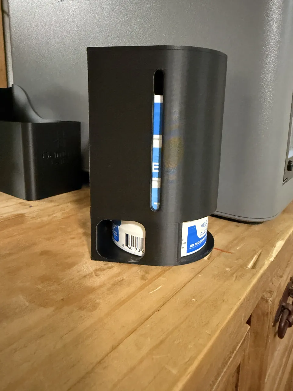 Velo Dispenser with lid view 3