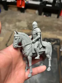 Chevaliers à cheval - Kingdom Come, cheval de guerre — photo 3