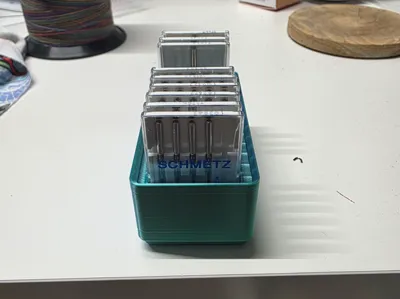 Gridfinity Sewing Needle Box Holder