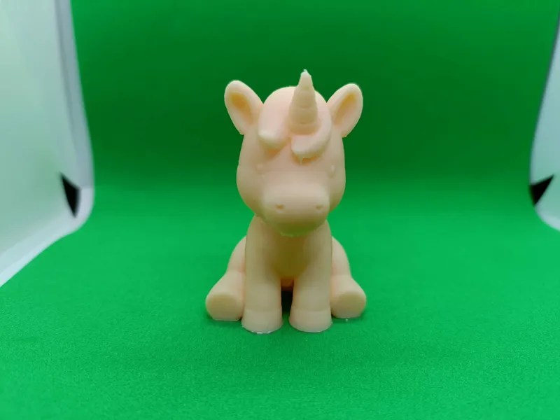 Adorable Chibi Sitting Unicorn Kawaii Stylized