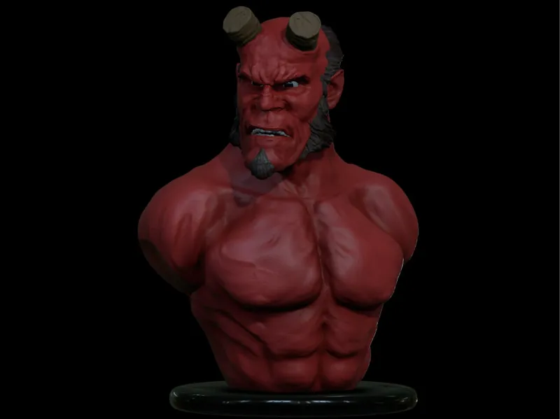 Busto Hellboy
