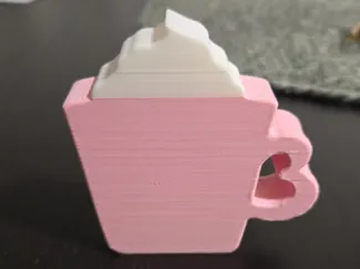 Valentine's Hot Cocoa Mug Multicolor