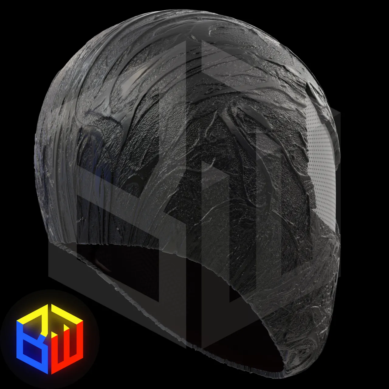 Spider-Man PS5 Symbiote Helmet view 3